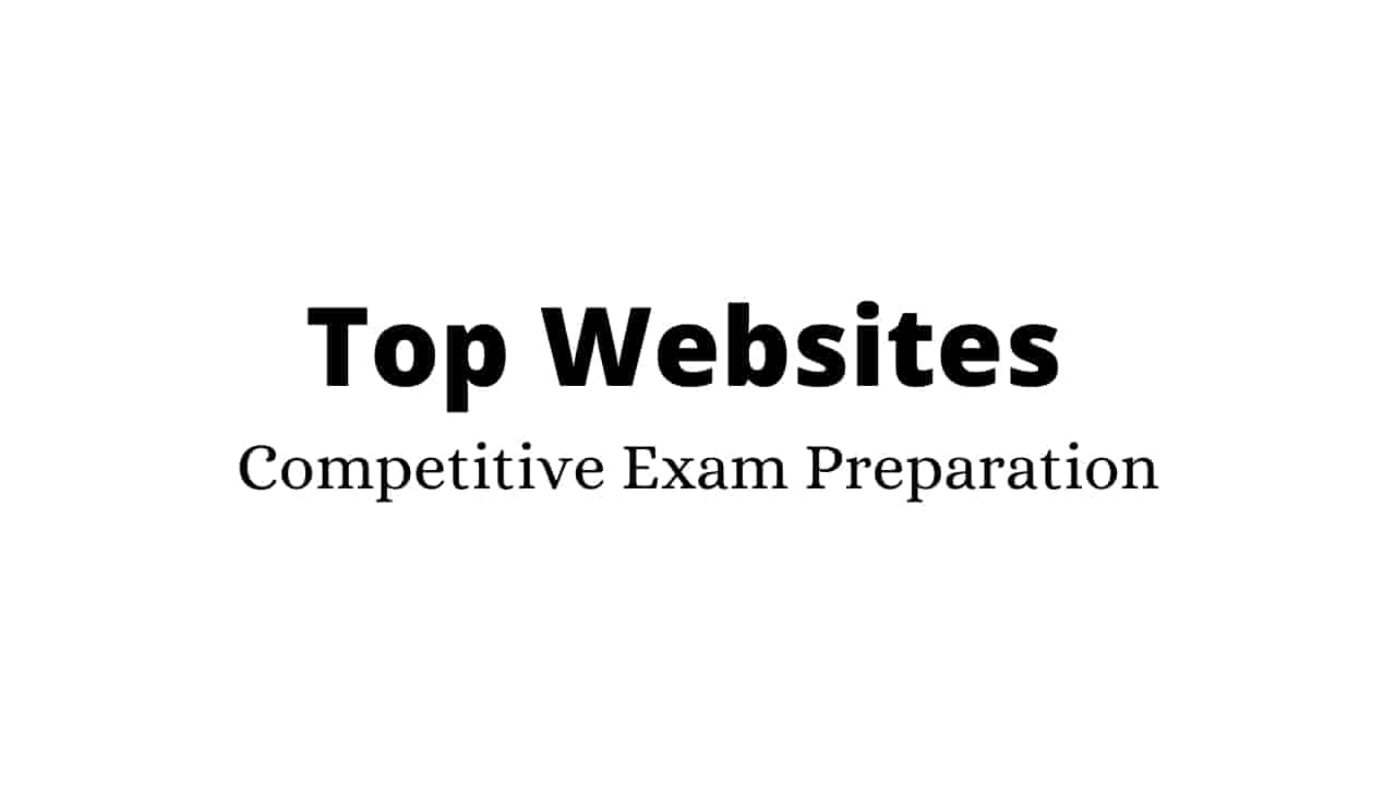 Top Websites for Competitive Exam Preparation