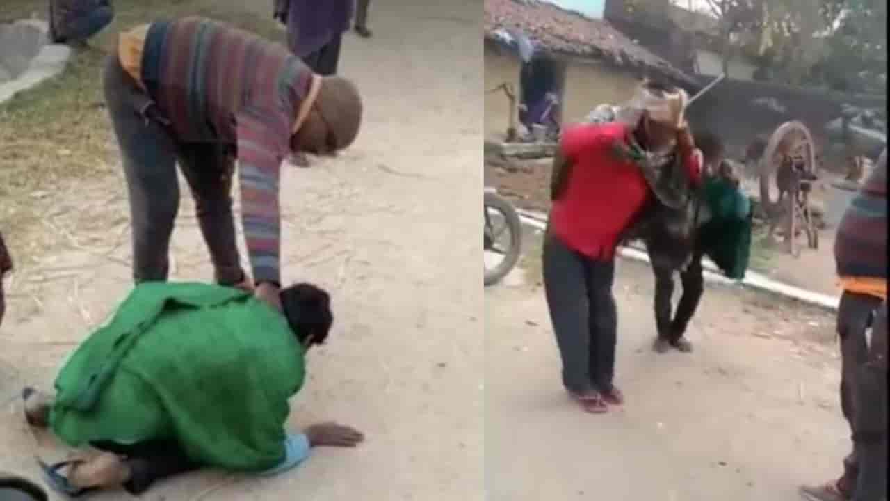 Dalits forced to lick spit