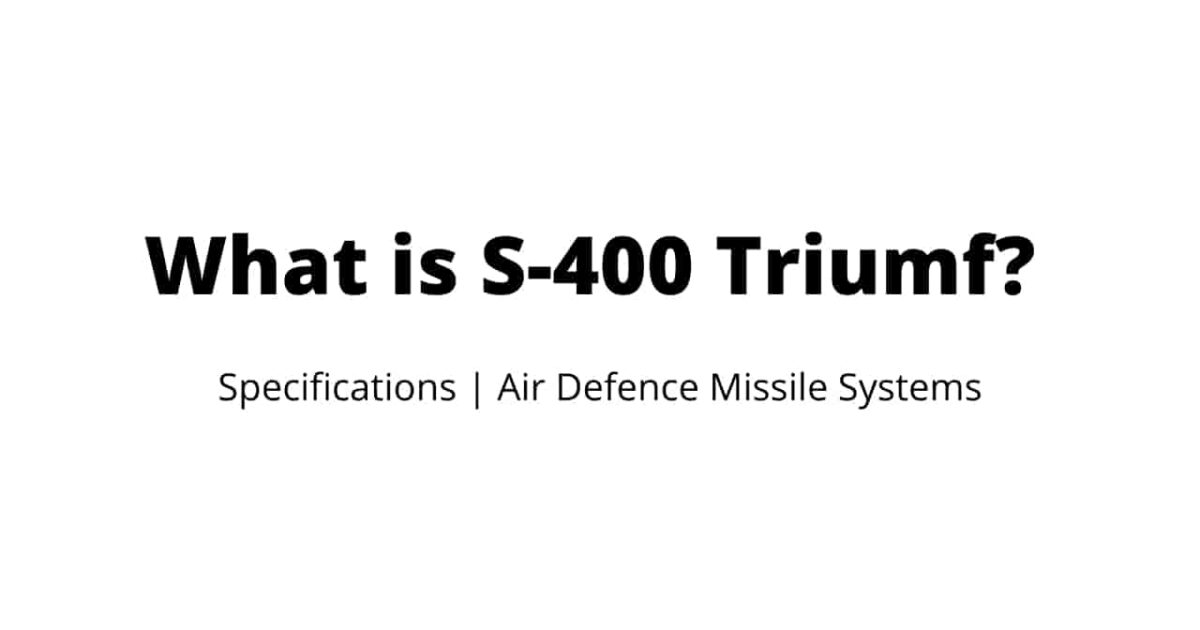 What is S-400 Triumf