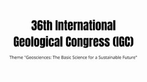 36th International Geological Congress Theme