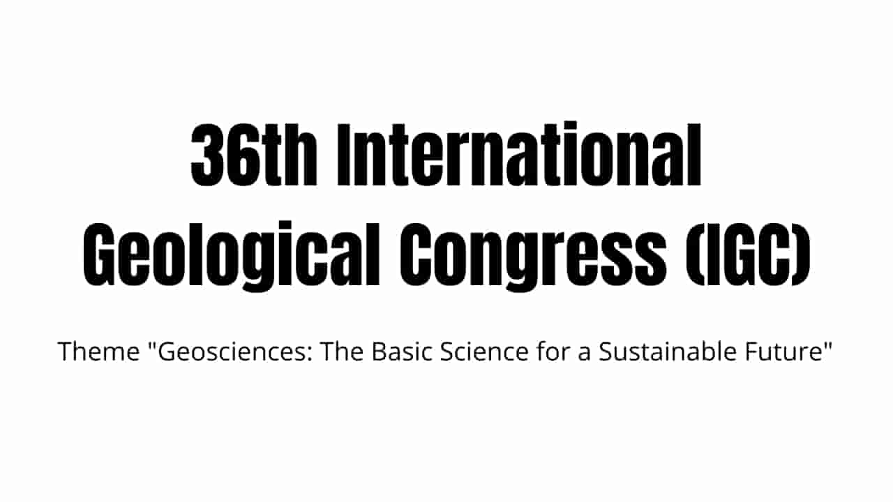 36th International Geological Congress Theme