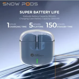 Just Corseca Snow Pods TWS earbuds