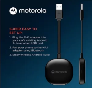 Motorola MA1 wireless car Android Auto adapter