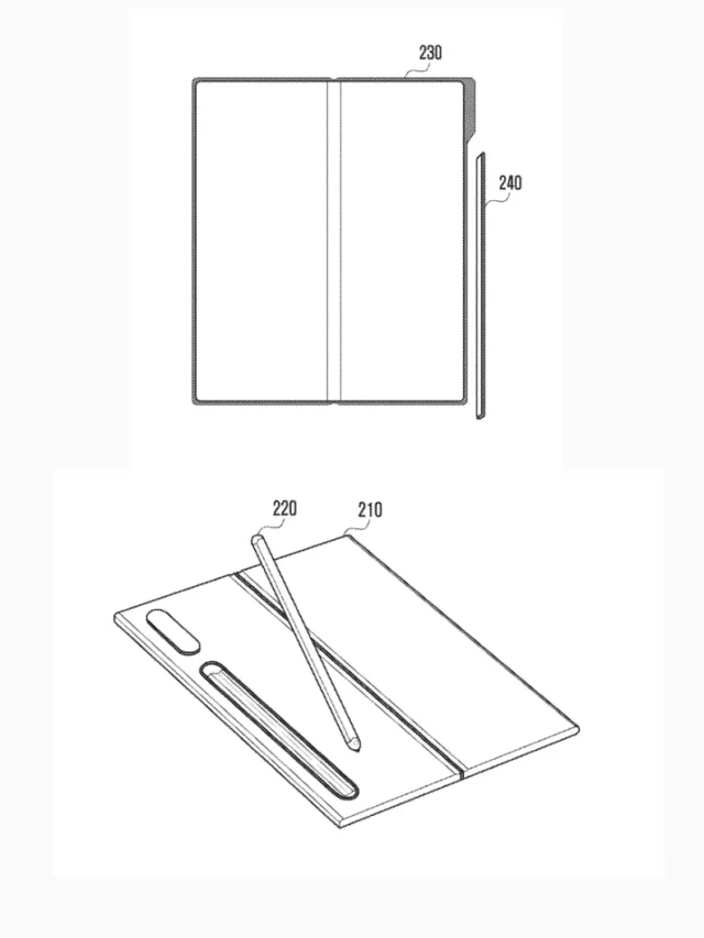 Galaxy Z Fold 6 to Have S Pen Slot, Samsung Patents Revealed