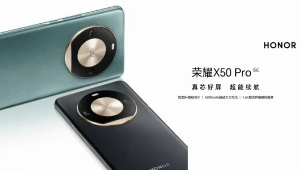 Honor X50 Pro 5G: Design and Features