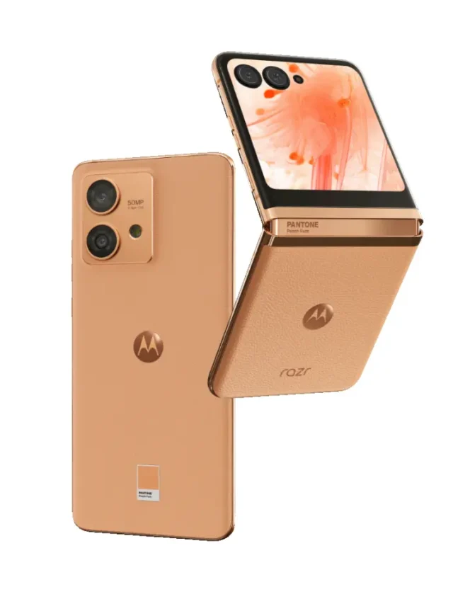 Motorola unveils Peach Fuzz Razr 40 Ultra and Edge 40 Neo