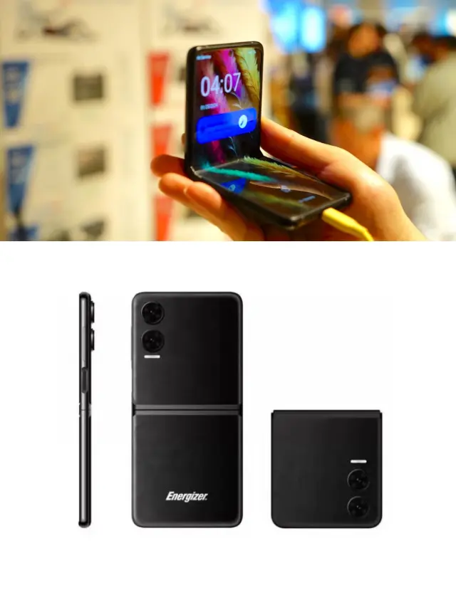 Energizer Ultimate U660S: Cheap Flip Foldable Phone with Helio G99