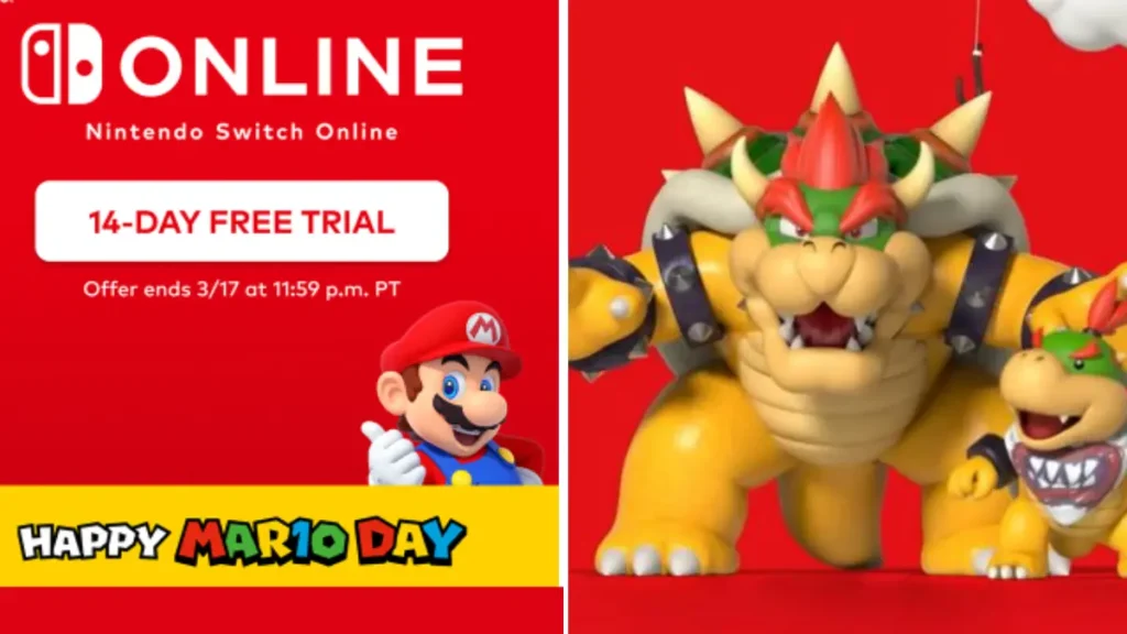 How to Get a 14-Day Free Trial of Nintendo Switch Online: HAPPY MAR10 DAY