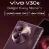 vivo V30e 5G Soon to Launch in India: 5500mAh Battery and Snapdragon 6 Gen 1 Processor
