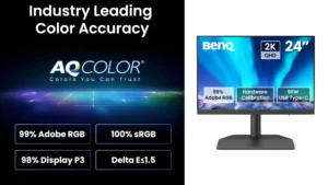 BenQ SW242Q 24.1″ 2K Photographer Monitor with Advanced AQCOLOR Technology Launched in India