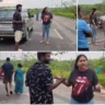 Drunken Duo Creates Ruckus in Hyderabad; Public Objects to Drinking on Road