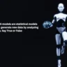 Generative Al models are statistical models that learn to generate new data by analyzing existing data, Say True or False