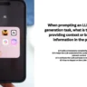 When prompting an LLM for a text generation task, what is the benefit of providing context or background information in the prompt