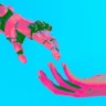 An Accenture sales representative is working with a client who is new to generative AI
