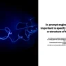 In prompt engineering, why is it important to specify the desired format or structure of the response?