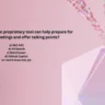 Which Accenture proprietary tool can help prepare for client meetings and offer talking points?