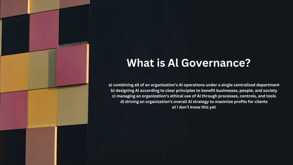 What is Al Governance?