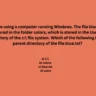 You are using a computer running Windows. The file blue.txt is stored in the folder colors, which is stored in the Users directory of the c:\ file system. Which of the following is the parent directory of the file blue.txt?