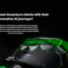 Where are most Accenture clients with their generative Al journeys?