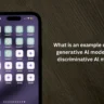 What is an example of both a generative Al model and a discriminative Al model?