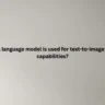 Which Al language model is used for text-to-image creation capabilities?