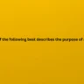 Which of the following best describes the purpose of a QR code?
