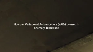 How can Variational Autoencoders (VAEs) be used in anomaly detection?