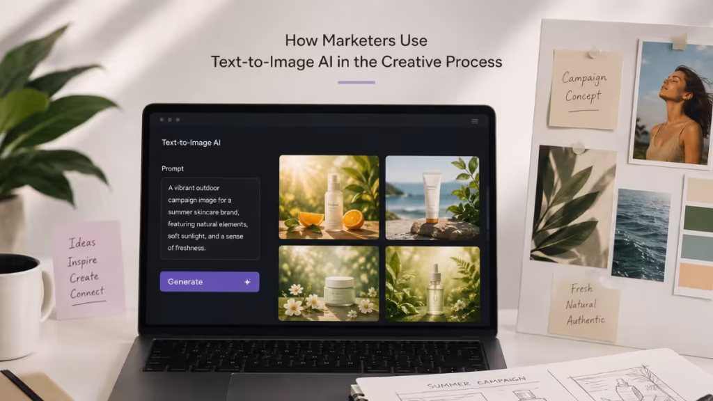 How Marketers Use Text-to-Image AI in the Creative Process