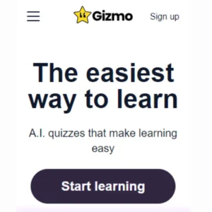 Gizmo: Enhances learning and memory through AI-generated quizzes and interactive content, tailored to improve educational outcomes.