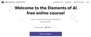 Elements of AI by the University of Helsinki
