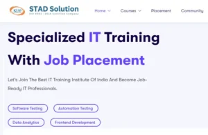 STAD Solution's Automation Testing Course