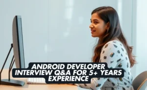 Top Android Developer Interview Q&A for 5+ Years Experience