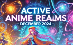 Active Anime Realms Codes December 2024