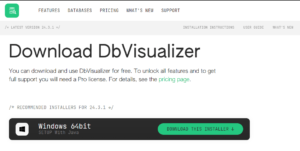 DbVisualizer (Free Edition)