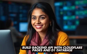 Build Backend API with Cloudflare Pages and D1 Database