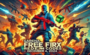 Garena Free Fire Max Redeem Codes for December 4, 2024
