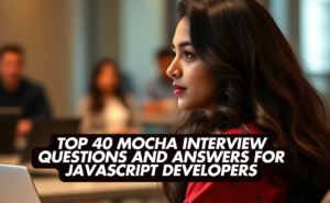 Top 40 Mocha Interview Questions and Answers for JavaScript Developers