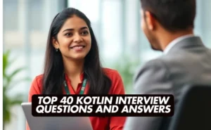 Top 40 Kotlin Interview Questions and Answers