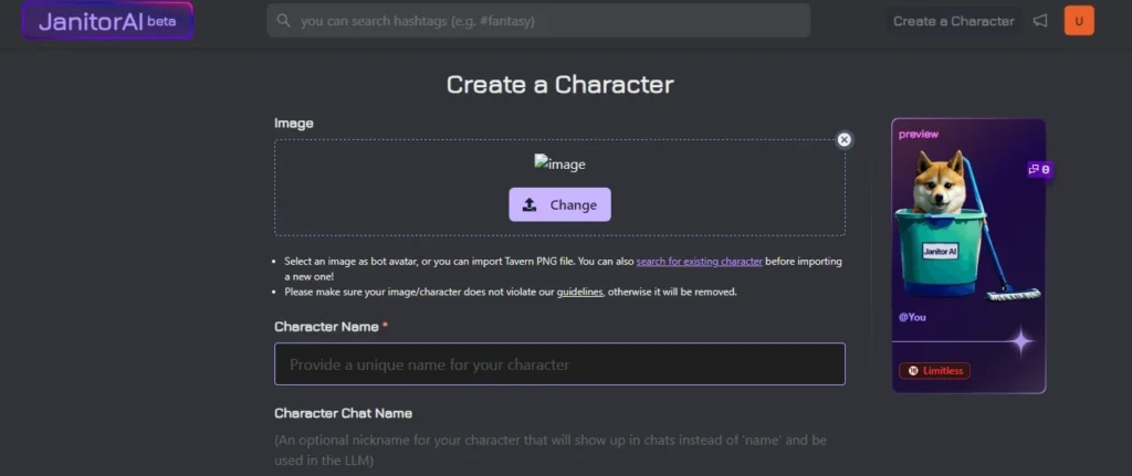 Janitor AI Chatbot