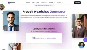 Create professional headshots online