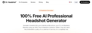 High-quality AI headshot creator