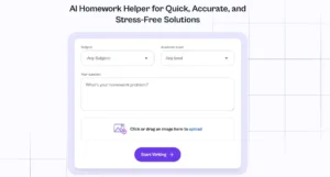 Homework help with AI tutors like NoteGPT and StudyMonkey