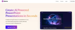 Gamma AI PowerPoint Generator