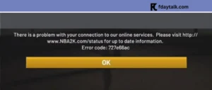 How to Fix NBA 2K Error Code 727e66ac