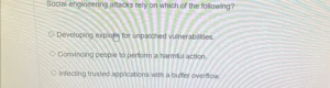 Social engineering attacks rely on which of the following?