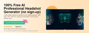 Free AI Headshot Generator