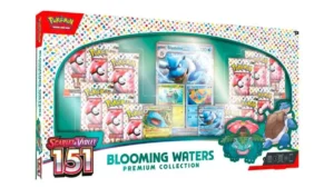 Pokémon TCG Blooming Waters and Prismatic Evolution
