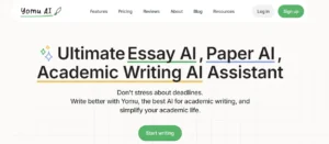 Academic writing with AI tools