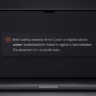 VS Code could not register service workers