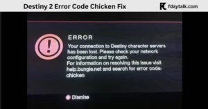 Destiny 2 Error Code CHICKEN